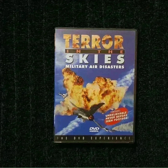 VGT DVD: Terror in the Skies Military Air Disasters 2000 - Picture 1 of 3